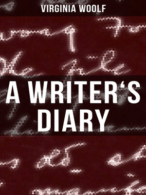 cover image of A WRITER'S DIARY